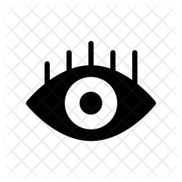 256x256 Impression Icon Of Glyph Style