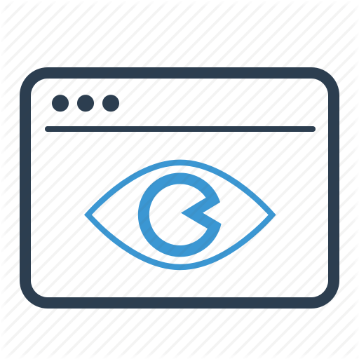 512x512 Advertising, Eye, Impressions Icon