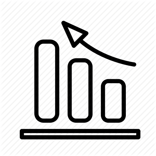 512x512 Improve, Increase, Past, Raise, Stats Icon