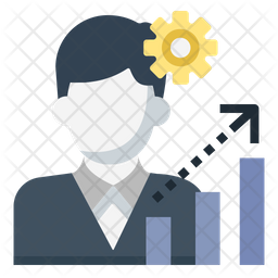 256x256 Improve Skill Icon Of Flat Style