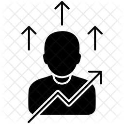 256x256 Self Improvement Icon Of Glyph Style