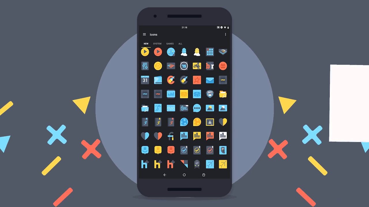 1280x720 Impulse Icon Pack Official App Preview