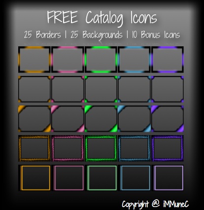 414x426 Free Catalog Icons
