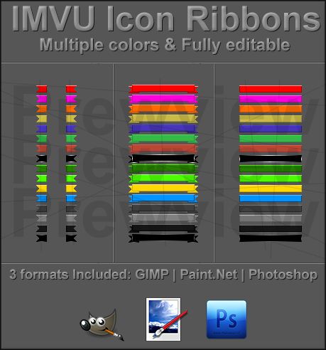 459x492 Imvu Icon Ribbons