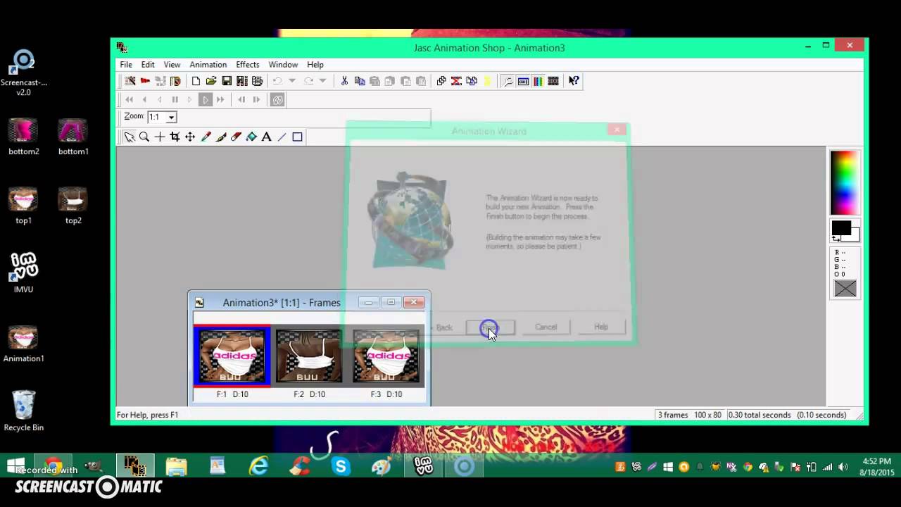 1280x720 How To Make Animated Product Icons For Imvu Catalog Pictures