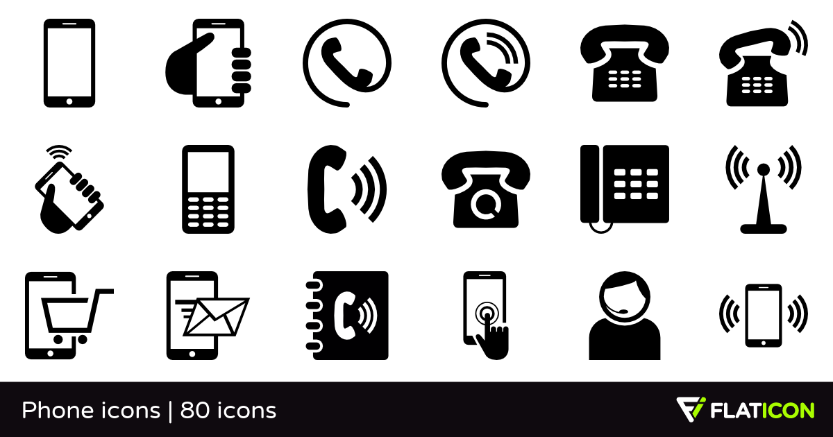 1200x630 Phone Icons Free Icons