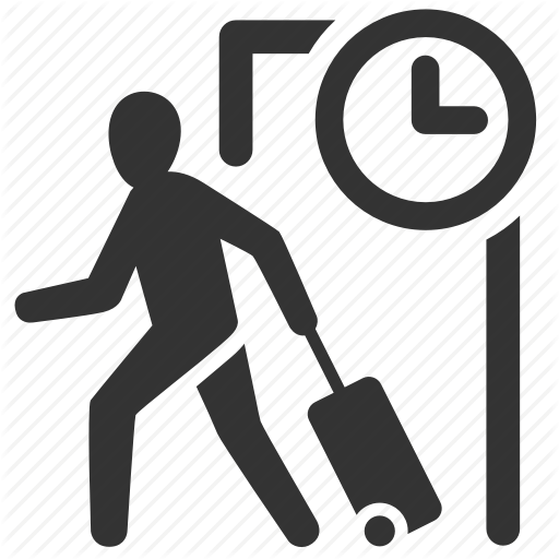 512x512 Check Out, Check Out, Depart, Early, Flight, Late, Time Icon