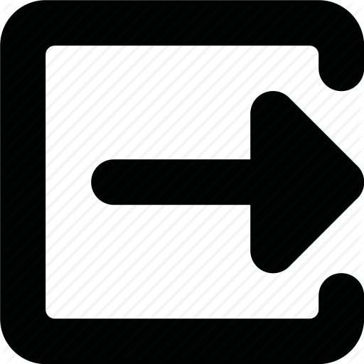 512x512 Exit, Log, Logout, Out, Sign Icon