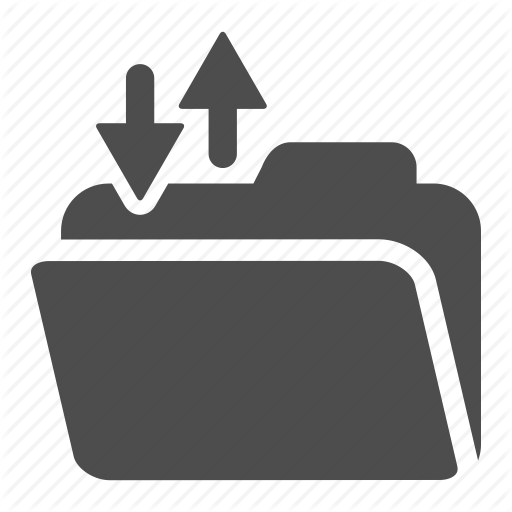 512x512 Archive, Arrow, Exchange, Folder, In, Open, Out Icon