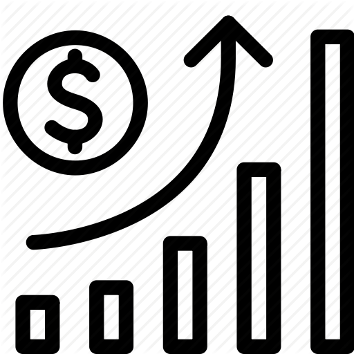 512x512 Business, Finance, Growth, Inflation, Marketing, Report, Stock Icon