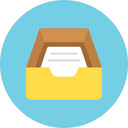 256x256 Inbox Icon Flat