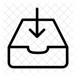 256x256 Inbox Icon Of Line Style