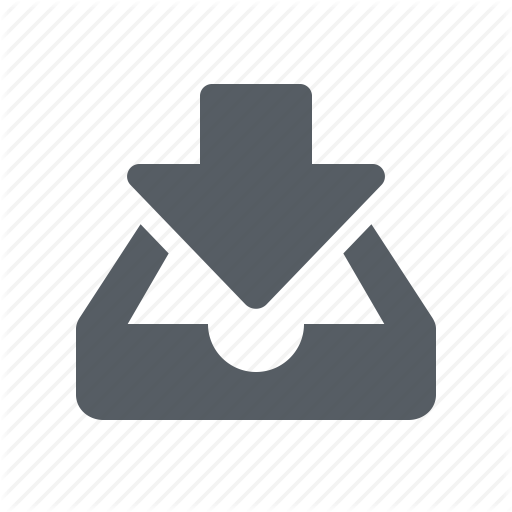 512x512 Box, Drawer, Inbox Icon