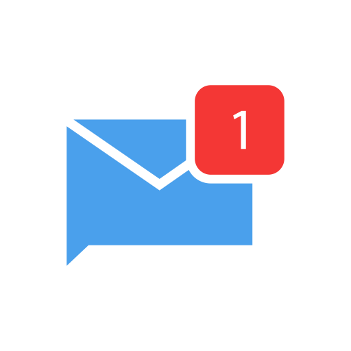 512x512 Comments, Inbox, Message, One Message Icon