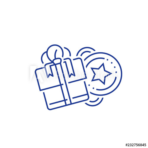 500x500 Redeem Gift, Win Present, Loyalty Incentives, Earn Reward, Perks