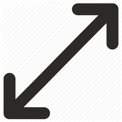 512x512 Diagonal, Inch, Screen, Size Icon