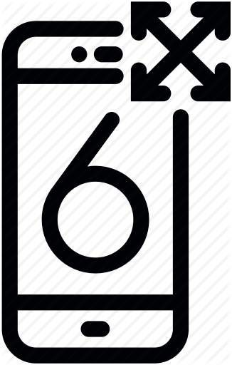 326x512 Display, Inch, Mobile, Phone, Screen, Size, Smartphone Icon