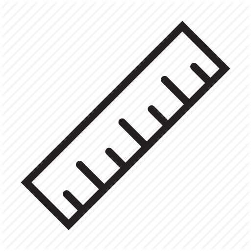 512x512 Centimeter, Inch, Inches, Length, Measure, Ruler, Size Icon
