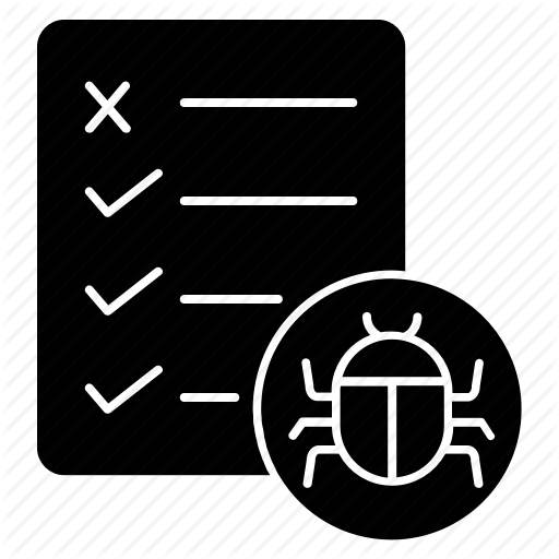 512x512 Bug, Defect, Defect Report, Document, Incident Report, Testing Icon