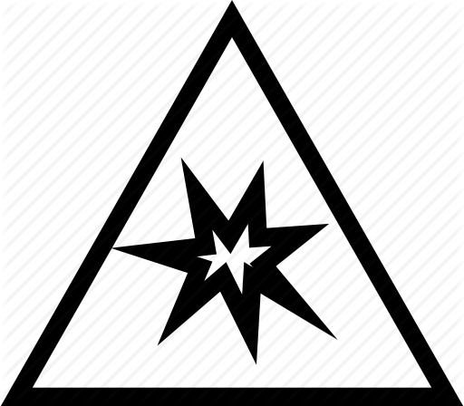 512x448 Caution, Error, Incident, Warning Icon