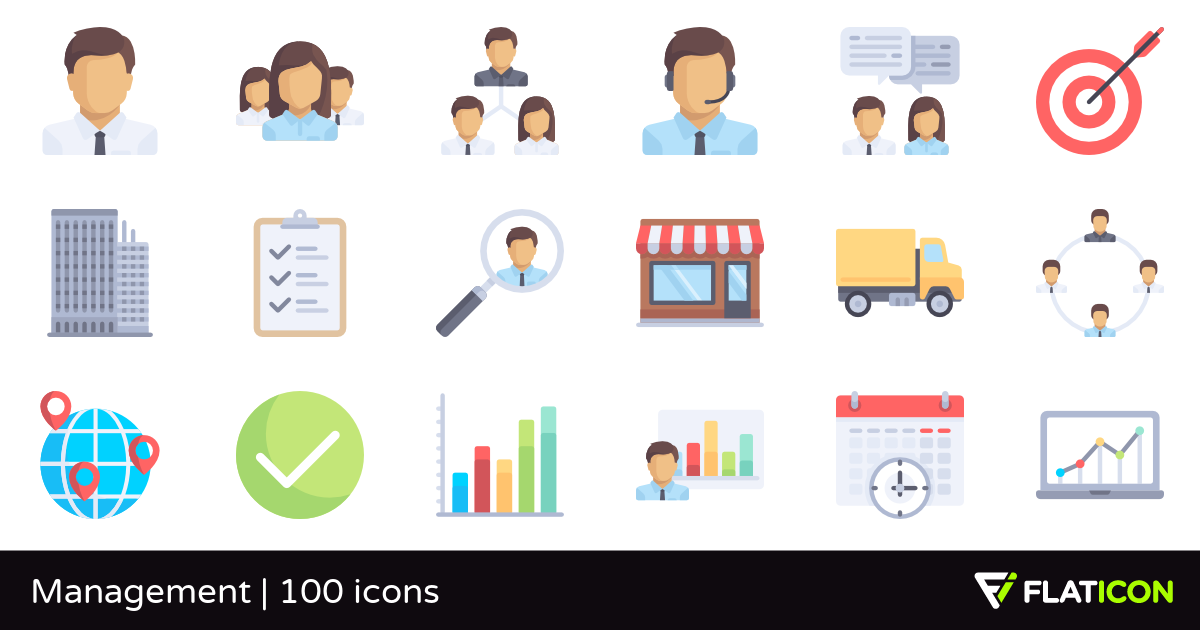 1200x630 Management Free Icons