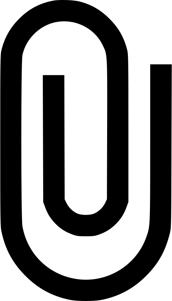 562x980 Attach Attachment Clip Paper Clip Pin Collate Include Png Icon