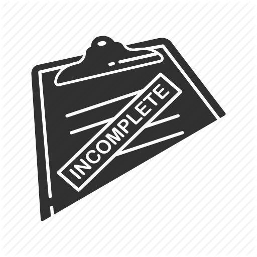 512x512 Grade, Incomplete, Report, Report Card Icon