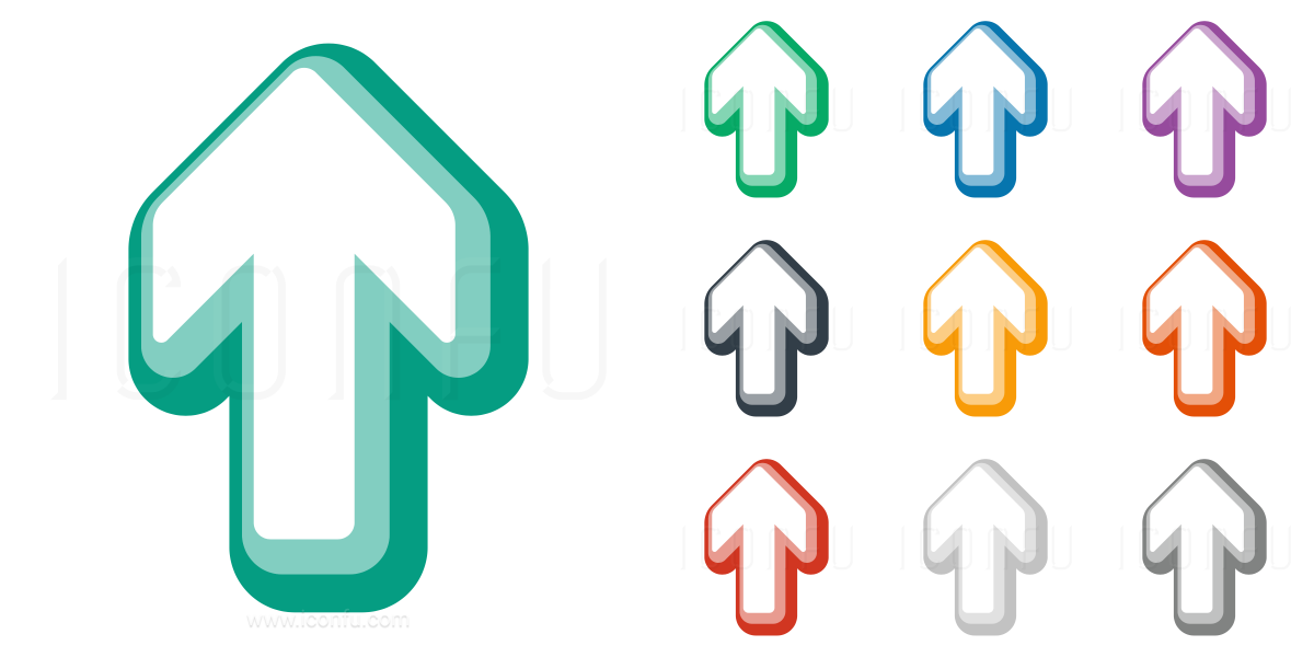 Arrow Up Icon 1200x600 Arrow Up Icon