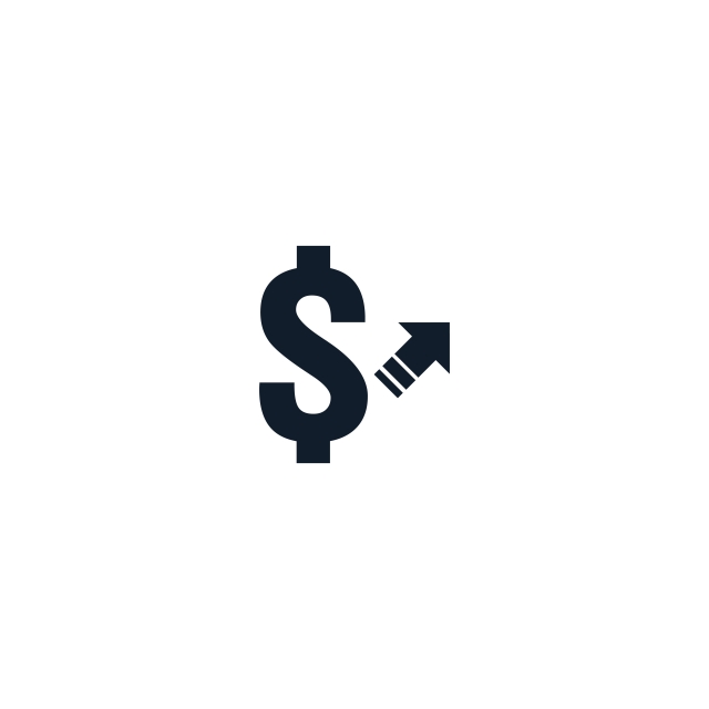 Dollar Increase Icon Money Symbol With Arrow Stretching Rising Up 640x640 Dollar Increase Icon Money Symbol With Arrow Stretching Rising Up