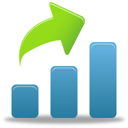 256x256 Increase Icon Pretty Office Iconset Custom Icon Design