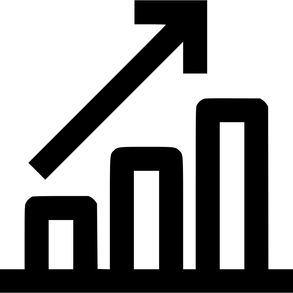 980x980 Bar Increase Png Icon Free Download