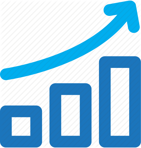 487x512 Chart, Graph, Increase, Increasing Icon