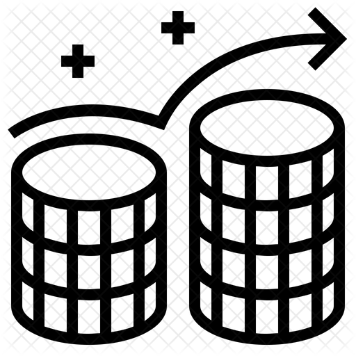 512x512 Increase Revenue Icon Of Line Style