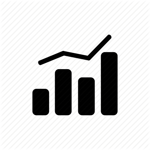 512x512 Graphic, Increase, Report, Sales, Stats Icon