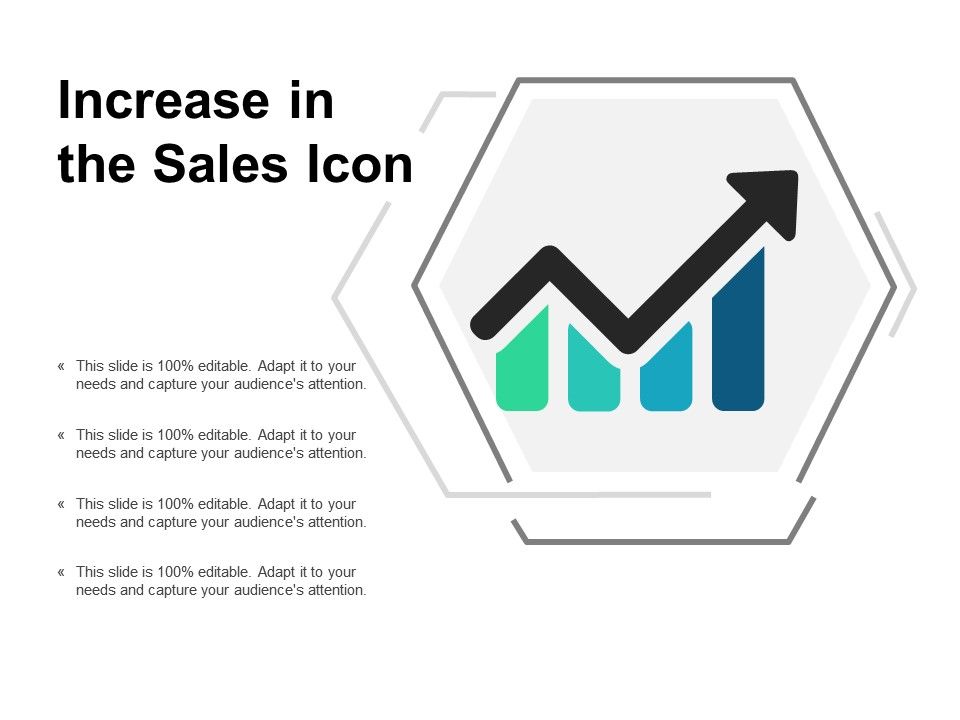 960x720 Increase In The Sales Icon Powerpoint Presentation Images