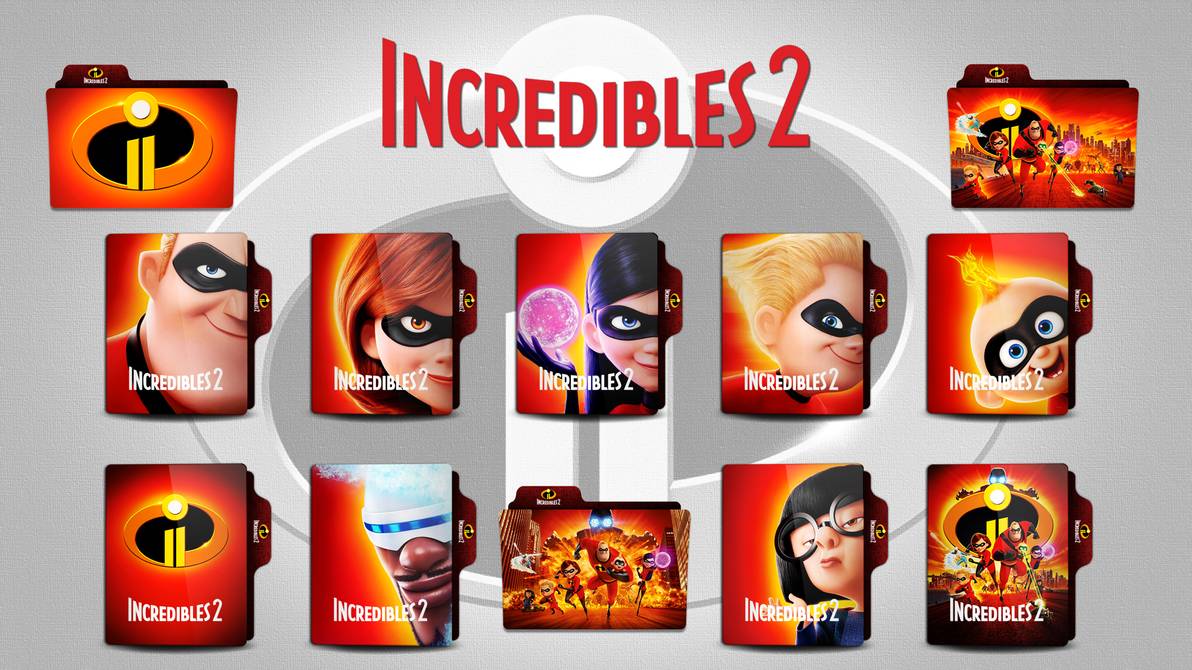 Incredibles Folder Icon 1192x670 Incredibles Folder Icon