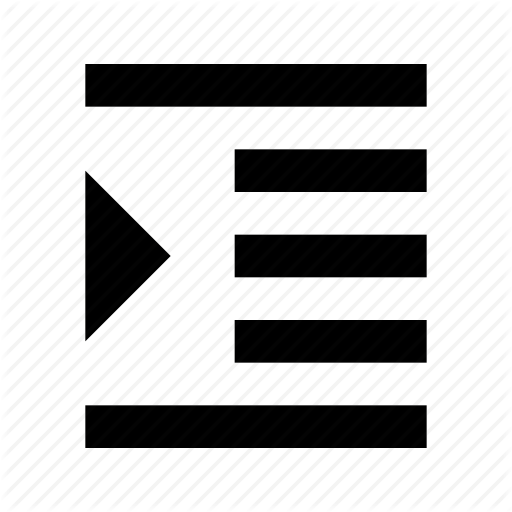 512x512 Decrease, Format, Indent Icon