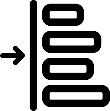 372x376 Left Indent Icon Iconbros