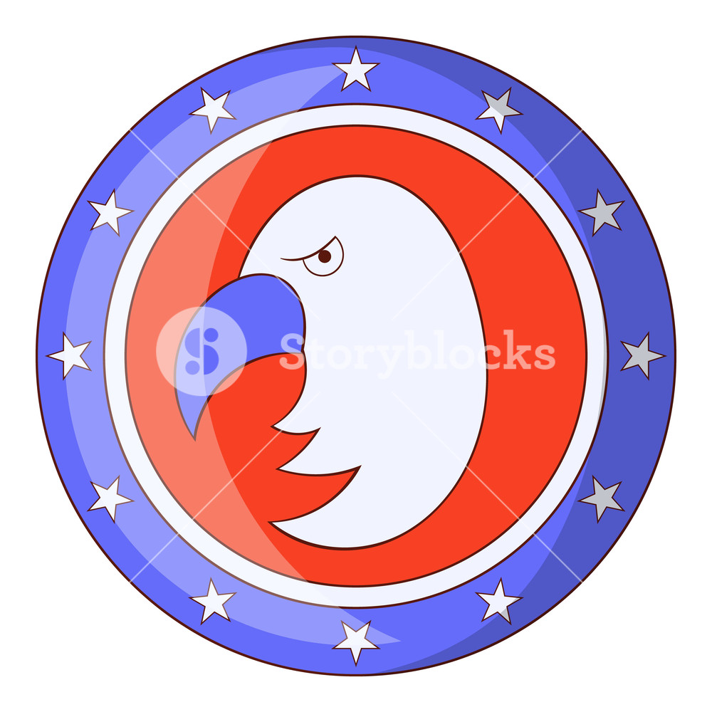 1000x1000 Independence Day Eagle Icon Cartoon Illustration Of Independence