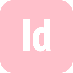 256x256 Free Pink Adobe Indesign Icon