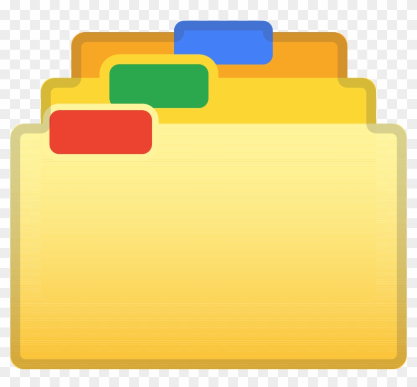 840x780 Card Index Dividers Icon