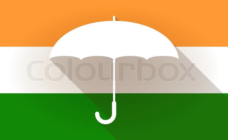 800x494 Illustration Of An India Flag Icon Stock Vector Colourbox