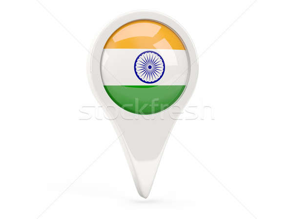 600x450 Round Flag Icon Of India Stock Photo Mikhail Mishchenko