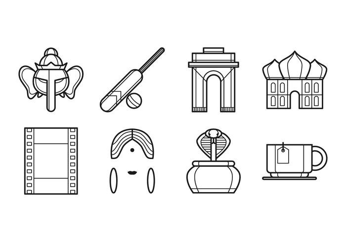 700x490 Free India Icon Vector