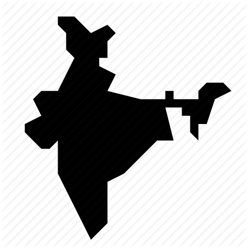 512x512 India, Map Icon