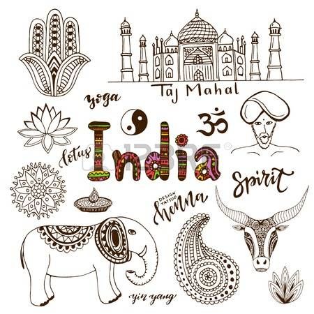 450x450 Stock Vector India In India Culture, Best Travel Journals