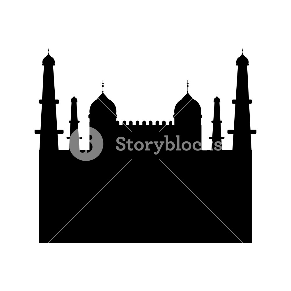 1000x1000 Mysore Palace India Icon Vector Illustration Graphic Design