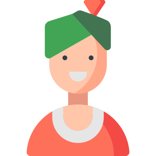 512x512 Cultures, India, Oriental, Asian, Dress, Man, People Icon