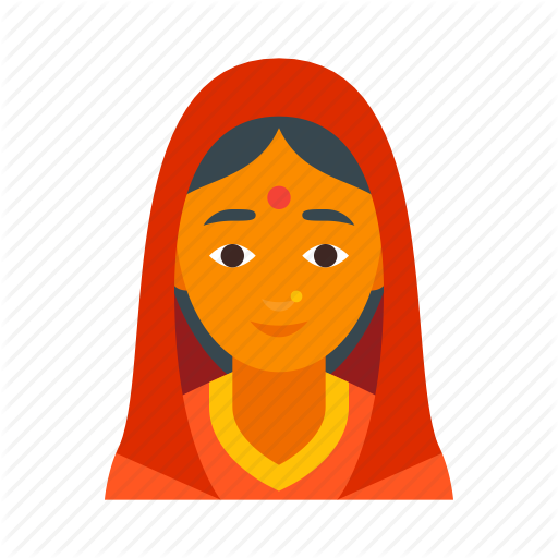 512x512 Female, Girl, Hindu, India, Indian, Lady, Woman Icon