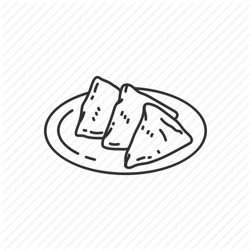 512x512 Baked, Dish, Food, Fried, Indian, Indian Food, Samosa Icon